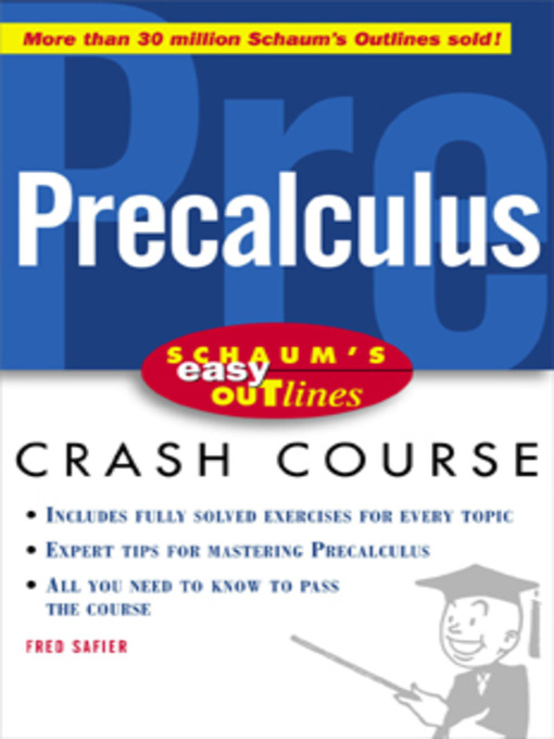 Title details for Precalculus by Fred Safier - Available